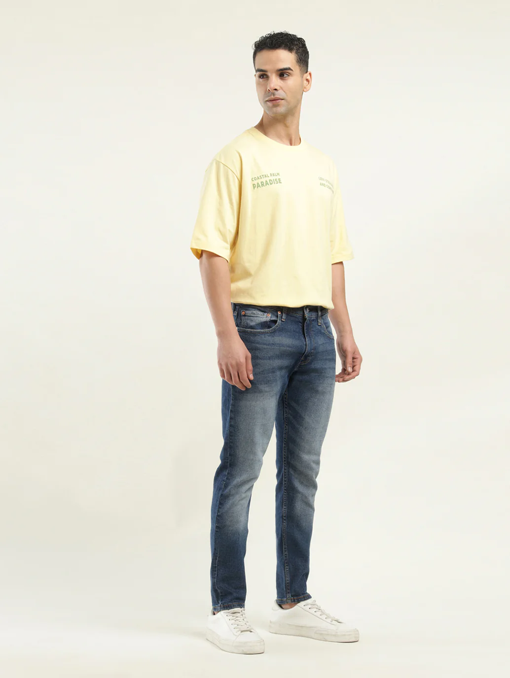 Men's 512 Indigo Slim Tapered Fit Mid Rise Jeans - Image 2