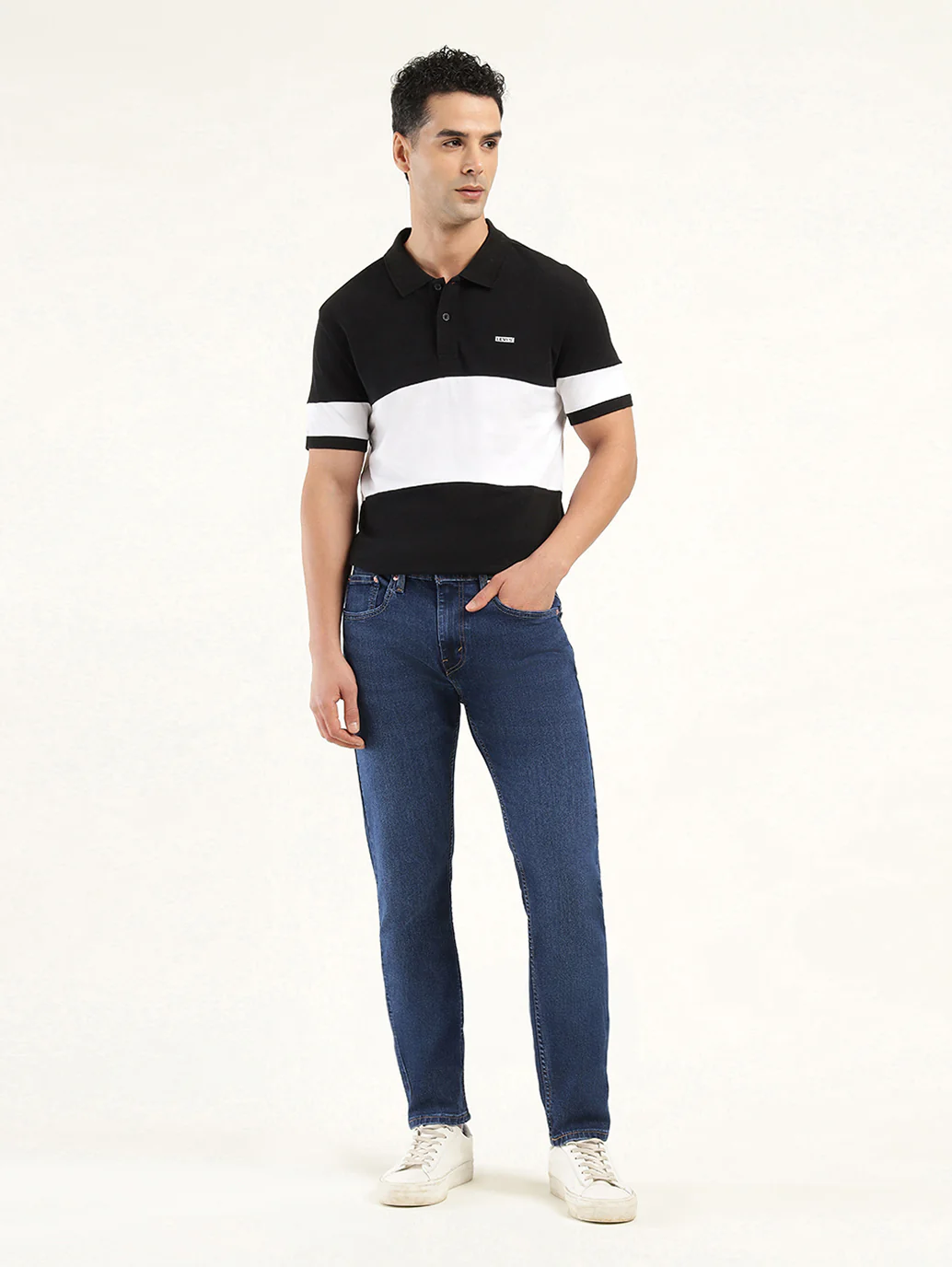 Men's 512 Indigo Slim Tapered Fit Mid Rise Jeans - Image 2