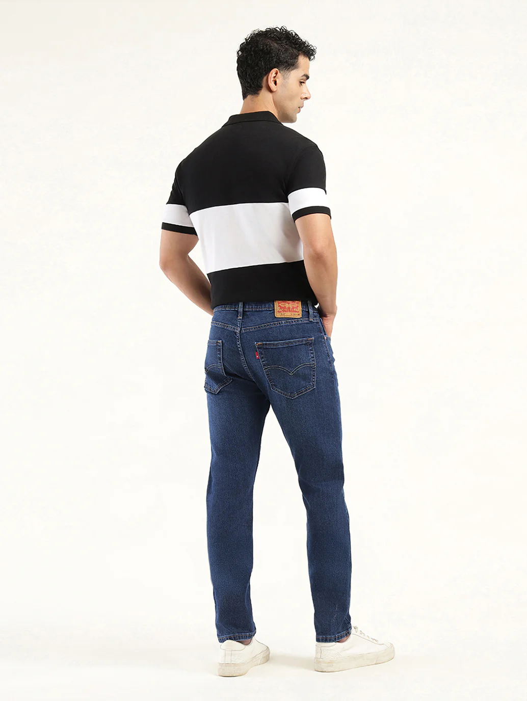 Men's 512 Indigo Slim Tapered Fit Mid Rise Jeans - Image 3
