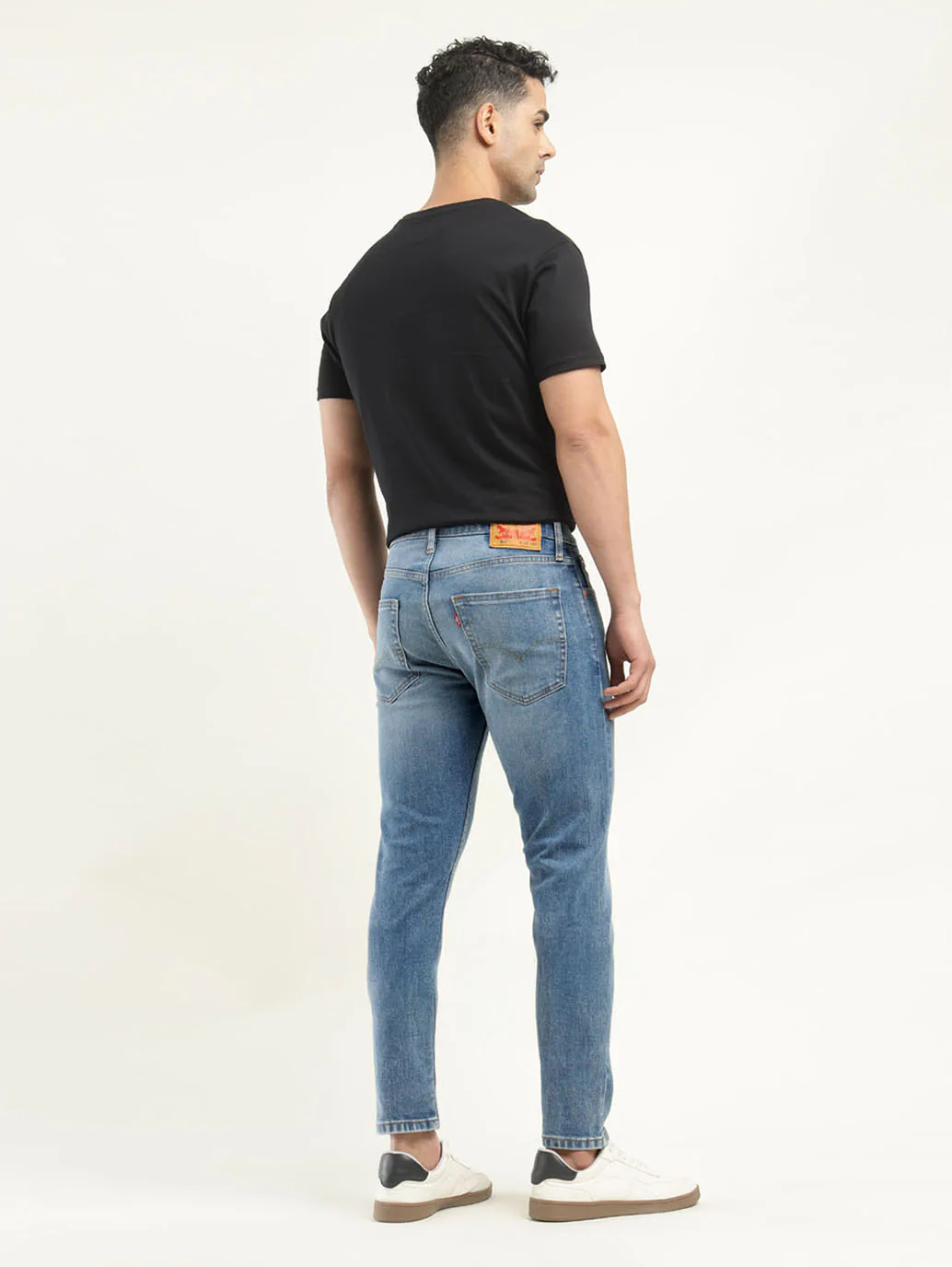 Men's 512 Indigo Slim Tapered Fit Mid Rise Jeans - Image 3