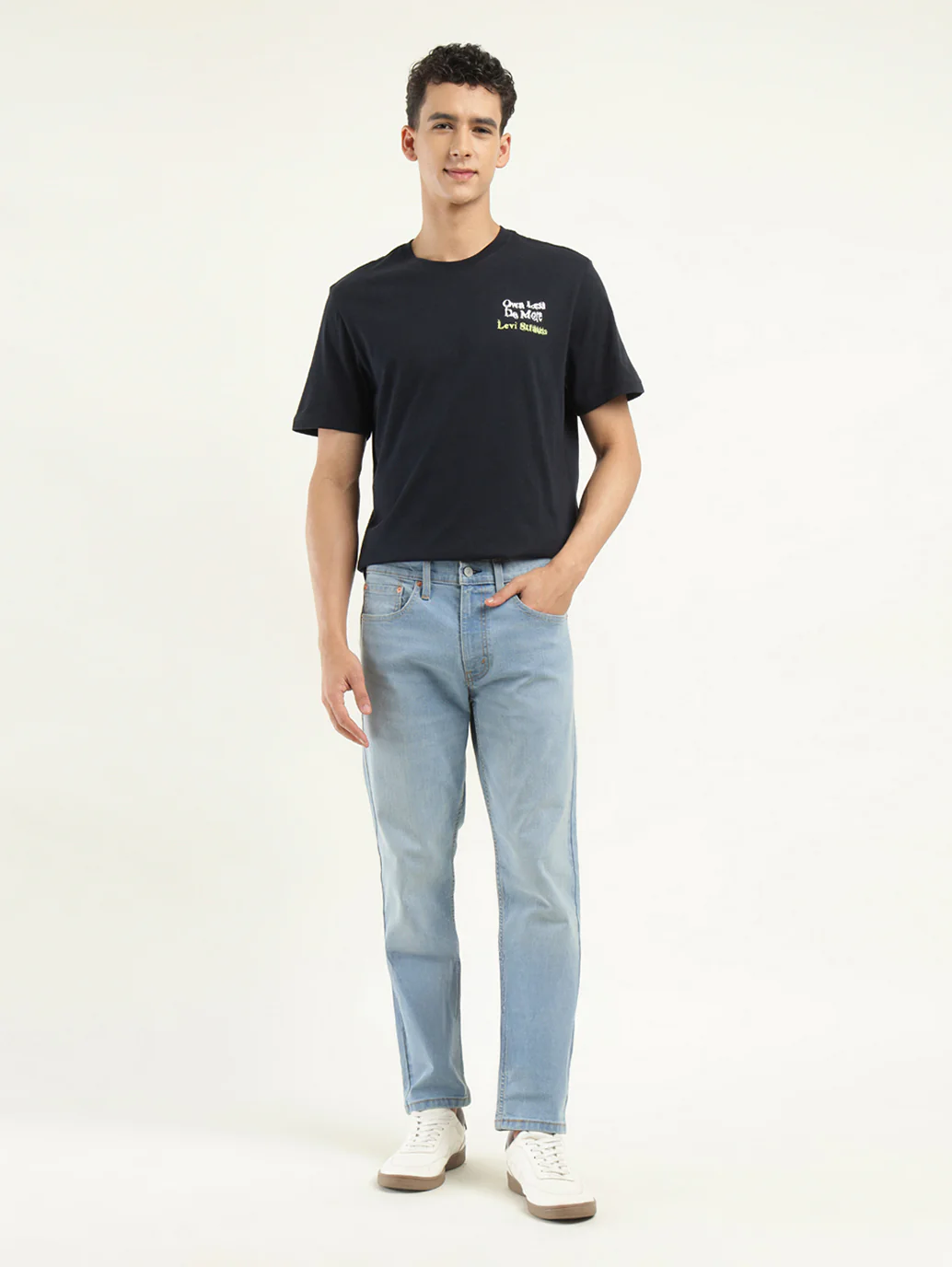 Men's 512 Indigo Slim Tapered Fit Mid Rise Jeans - Image 2