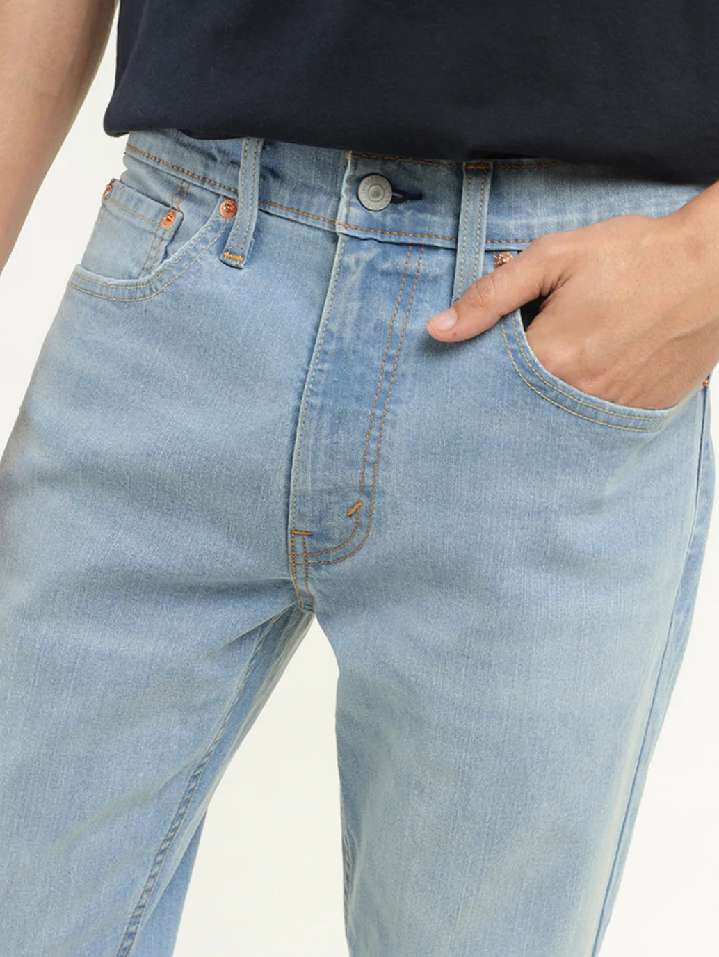 Men's 512 Indigo Slim Tapered Fit Mid Rise Jeans - Image 5