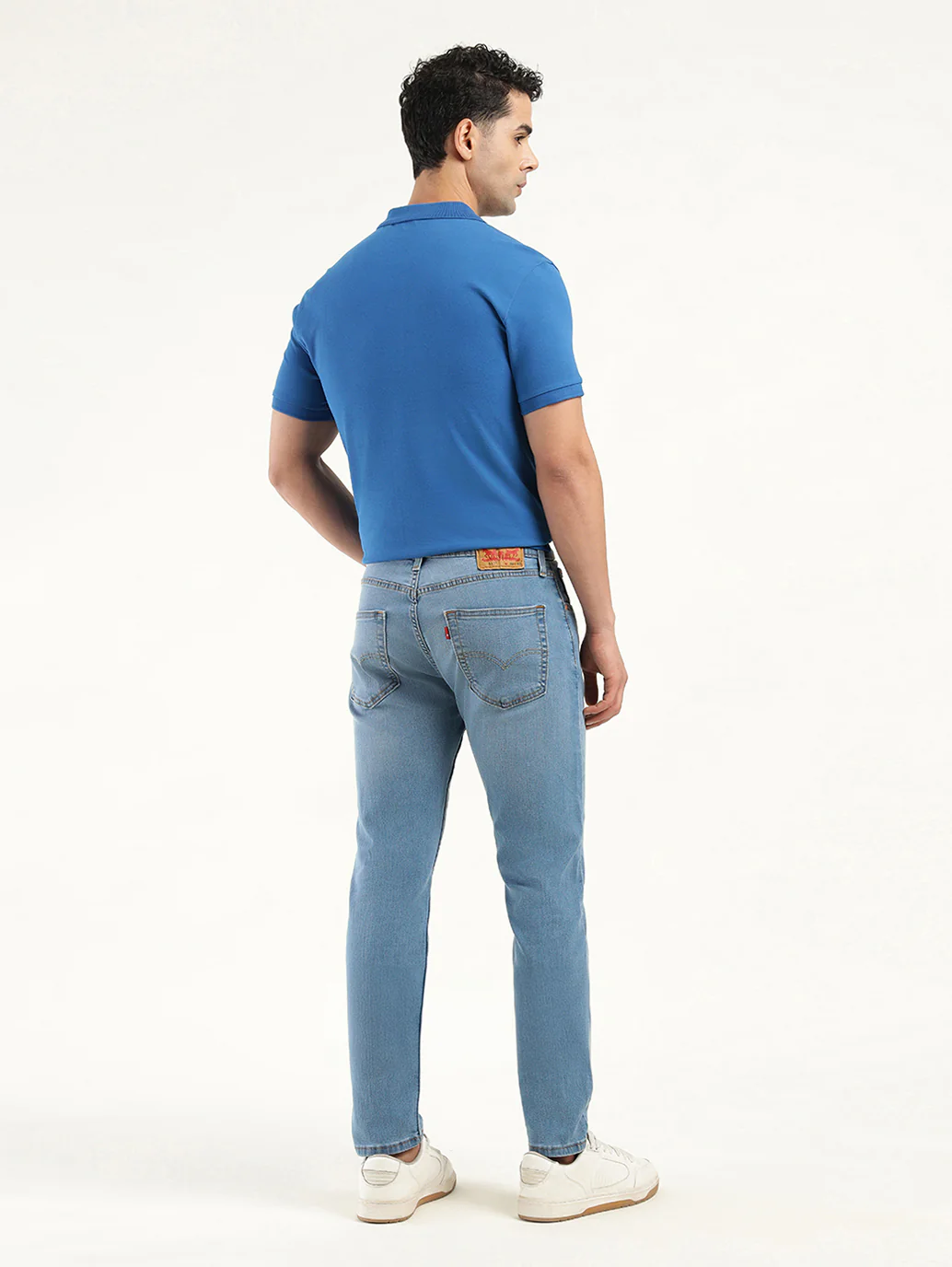 Men's 512 Indigo Slim Tapered Fit Mid Rise Jeans - Image 3