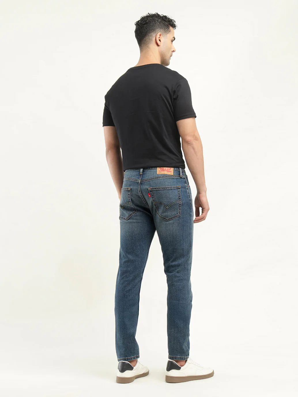Men's 512 Indigo Slim Tapered Fit Mid Rise Jeans - Image 3