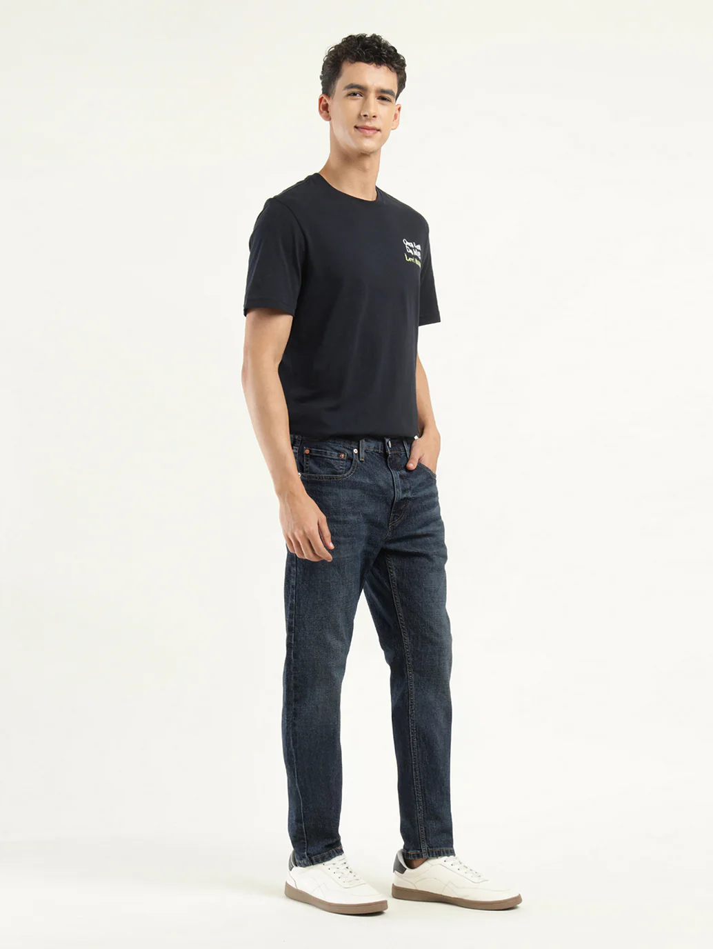 Men's 512 Indigo Slim Tapered Fit Mid Rise Jeans - Image 5