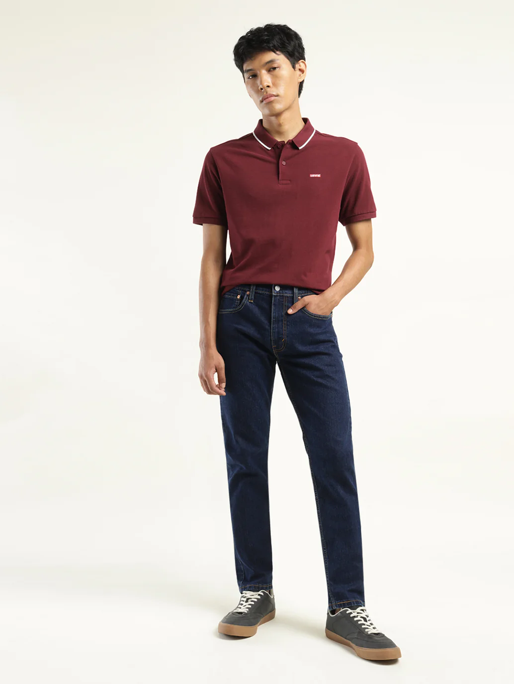 Men's 512 Indigo Slim Tapered Fit Mid Rise Jeans - Image 2