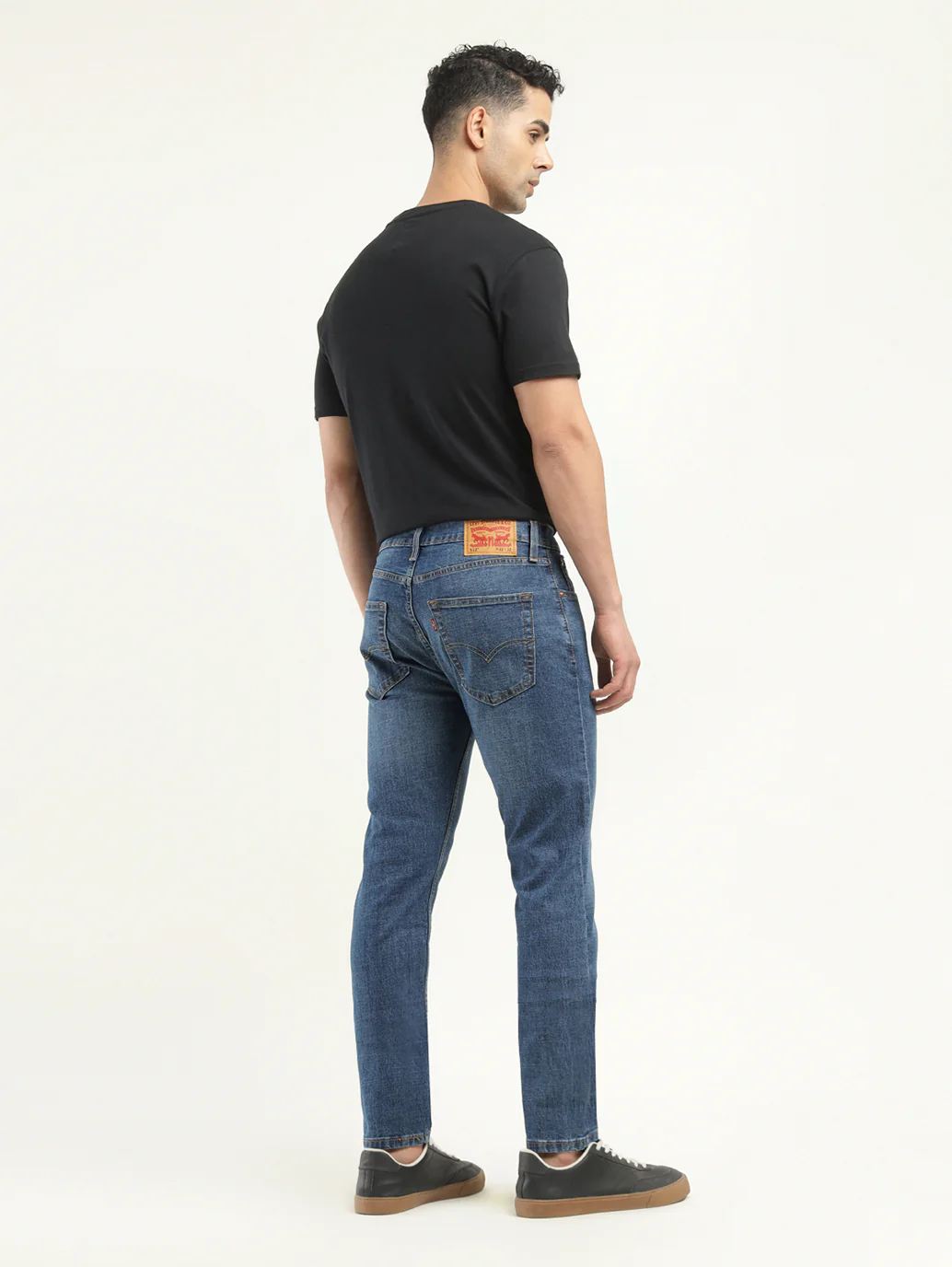 Men's 512 Indigo Slim Tapered Fit Mid Rise Jeans - Image 3
