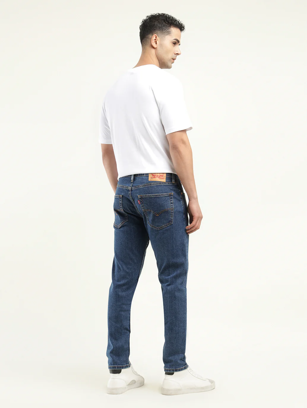 Men's 512 Indigo Slim Tapered Fit Mid Rise Jeans - Image 2