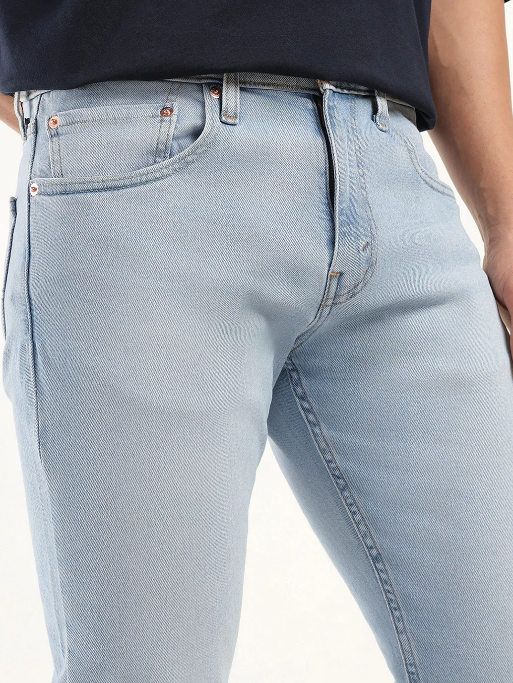 Men's 512 Indigo Slim Tapered Fit Mid Rise Jeans - Image 6
