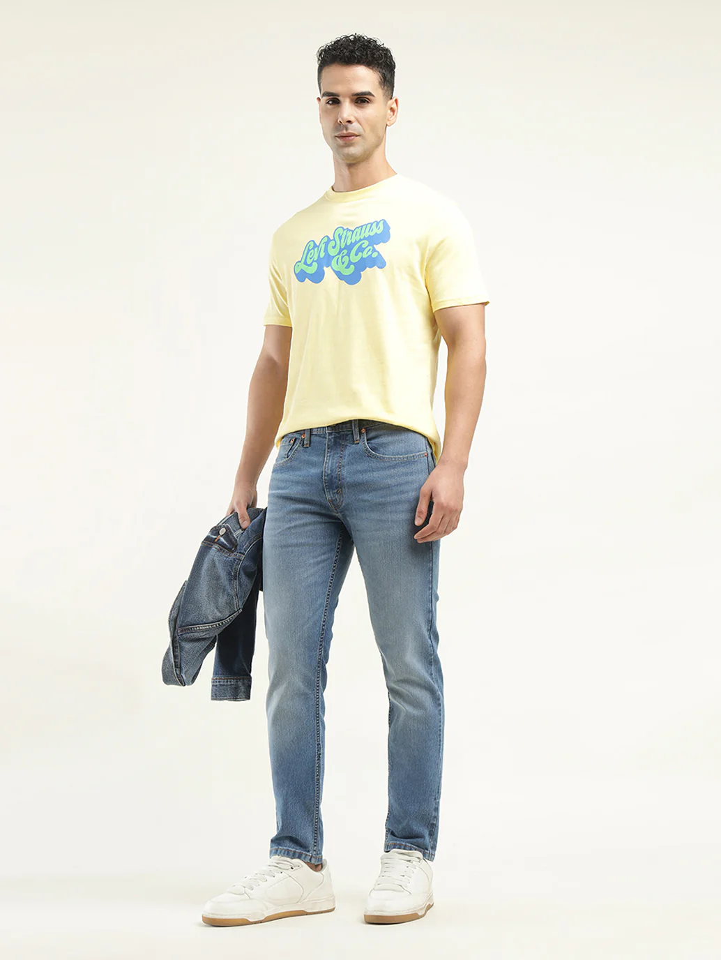 Men's 512 Indigo Slim Tapered Fit Mid Rise Jeans