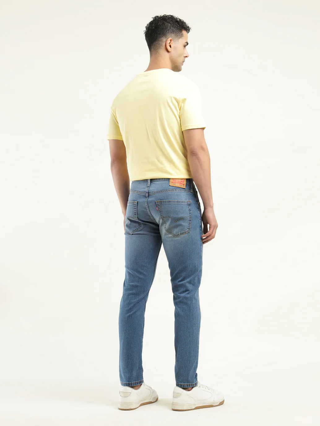 Men's 512 Indigo Slim Tapered Fit Mid Rise Jeans - Image 3