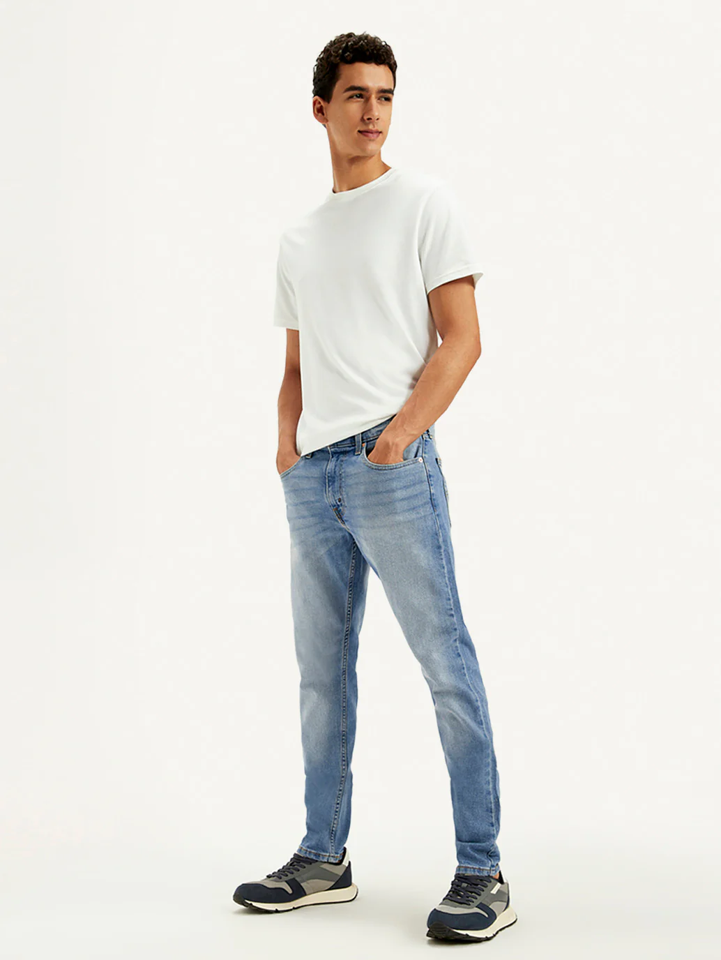 Men's 512 Indigo Slim Tapered Fit Mid Rise Jeans