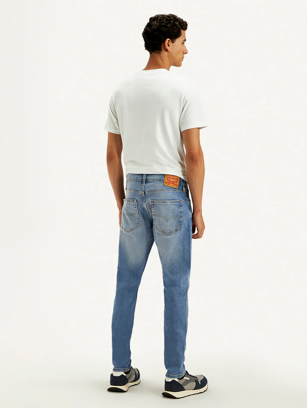 Men's 512 Indigo Slim Tapered Fit Mid Rise Jeans - Image 3