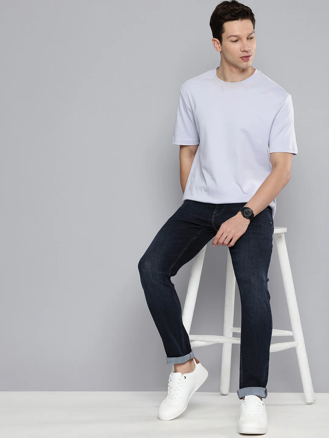 Men's 512 Indigo Slim Tapered Fit Mid Rise Jeans - Image 2
