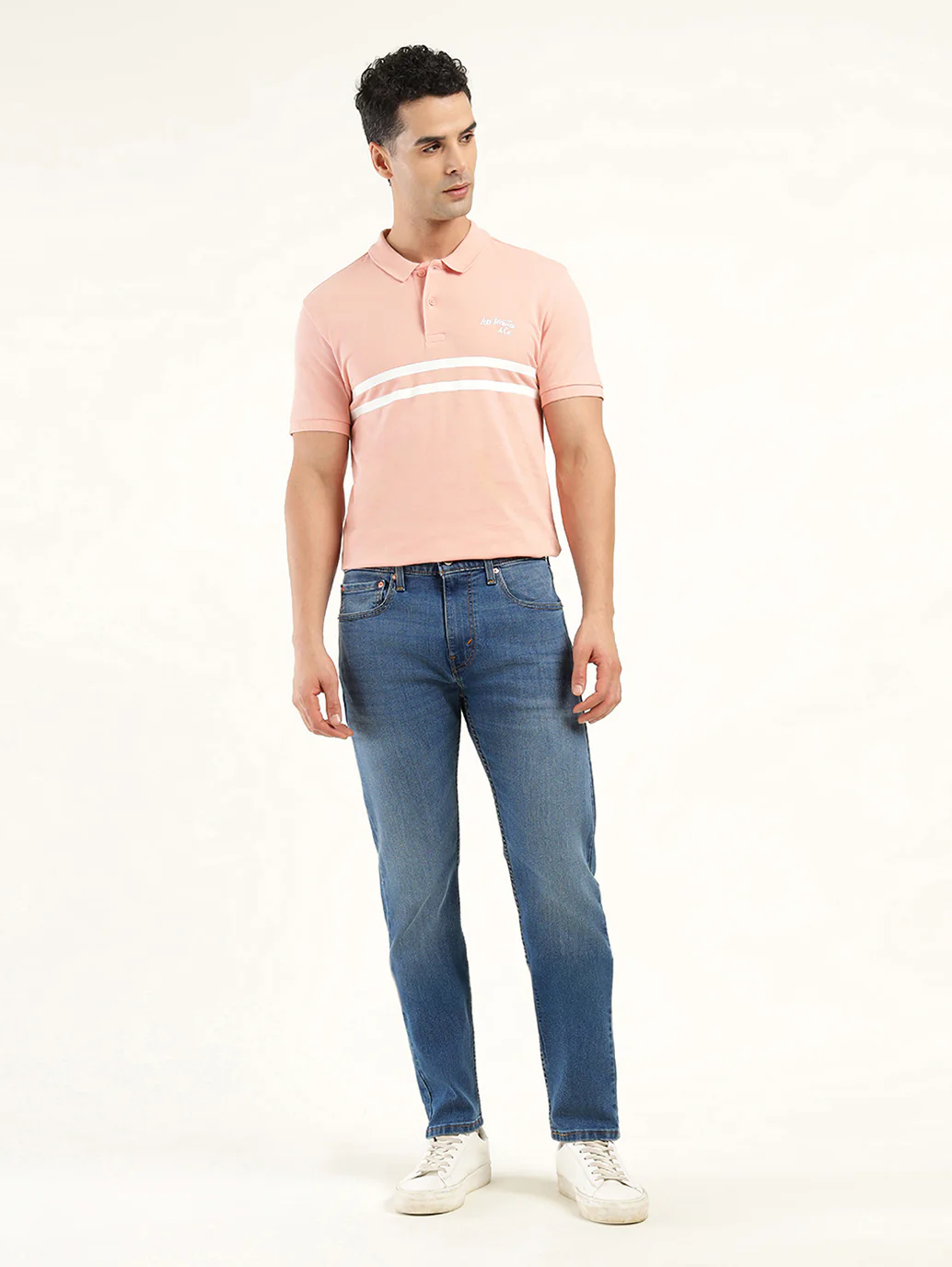Men's 512 Indigo Slim Tapered Fit Mid Rise Jeans - Image 3