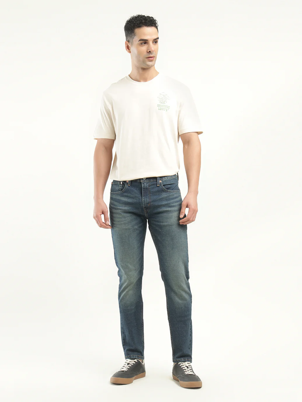 Men's 512 Indigo Slim Tapered Fit Mid Rise Jeans - Image 2
