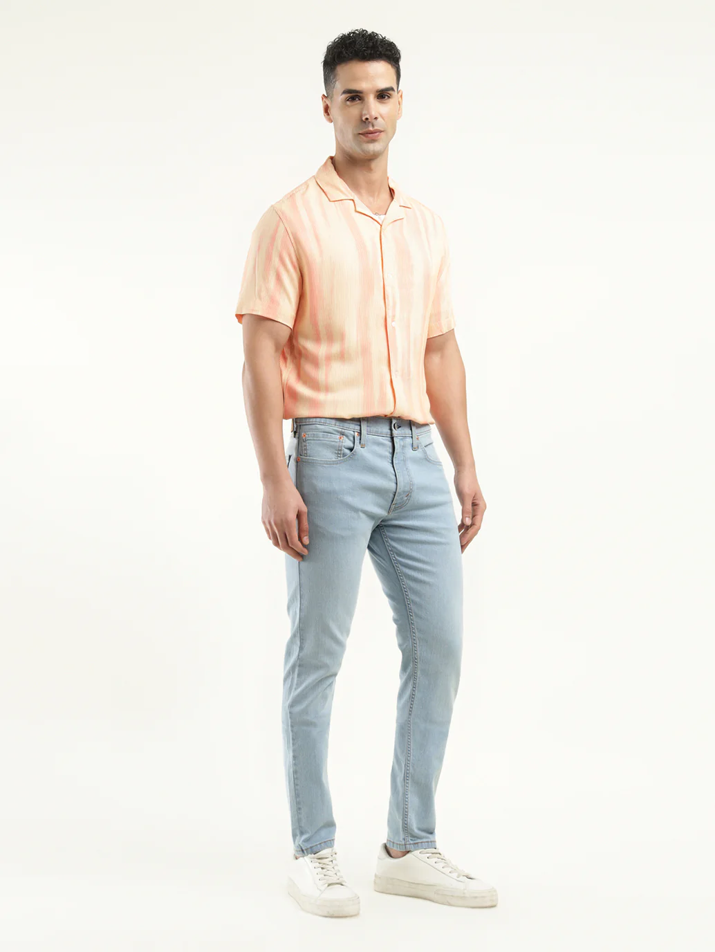 Men's 512 Indigo Slim Tapered Fit Mid Rise Jeans - Image 6