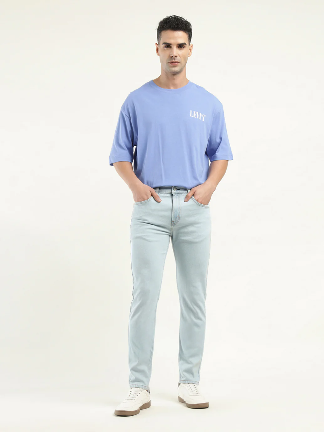 Men's 512 Indigo Slim Tapered Fit Mid Rise Jeans - Image 2