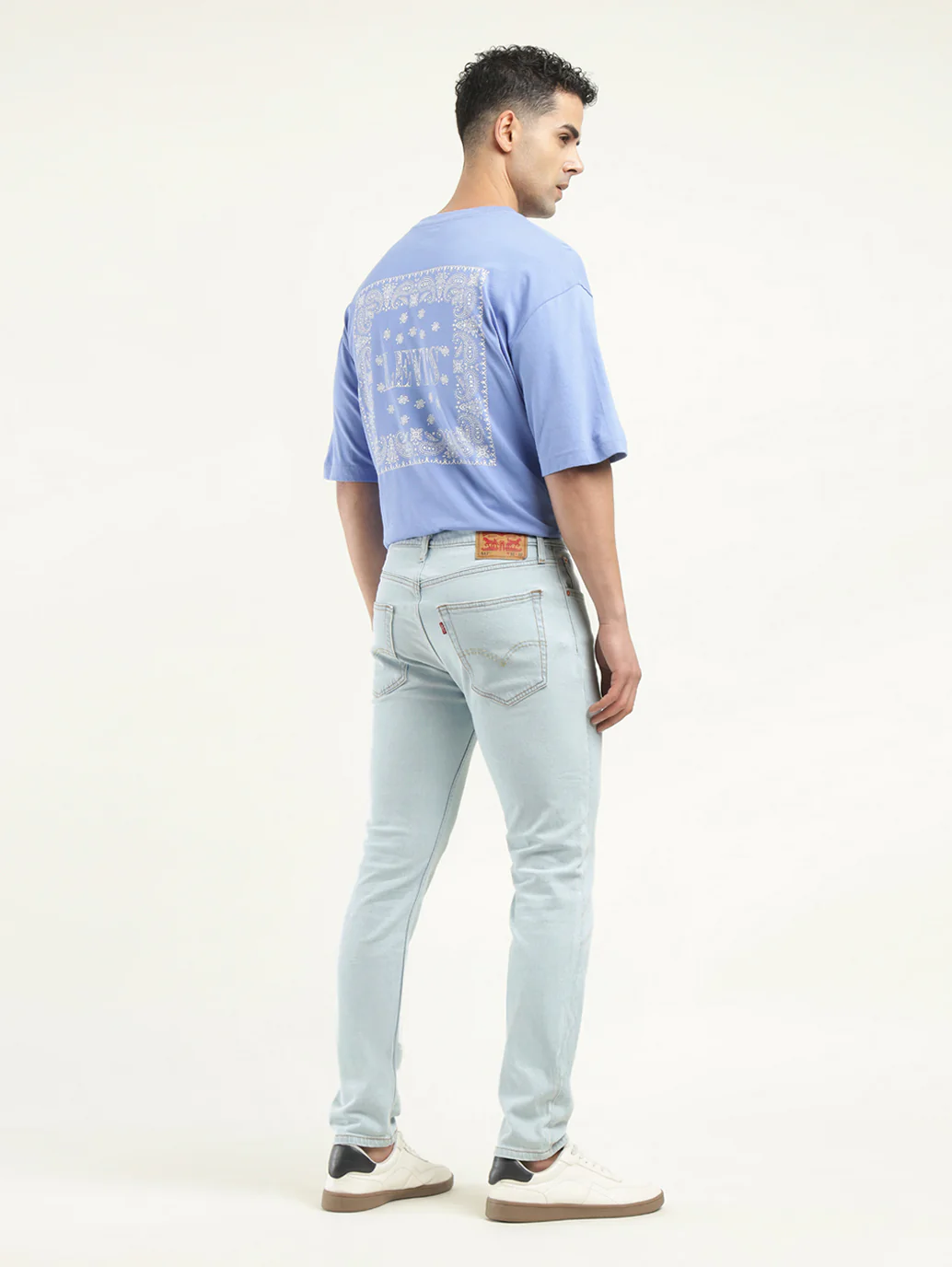 Men's 512 Indigo Slim Tapered Fit Mid Rise Jeans - Image 3