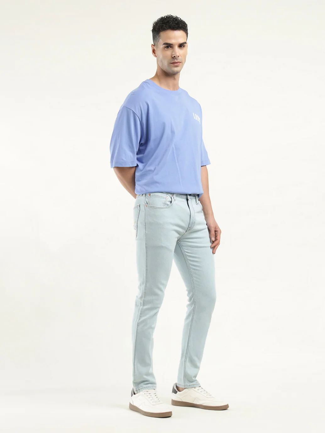 Men's 512 Indigo Slim Tapered Fit Mid Rise Jeans - Image 6