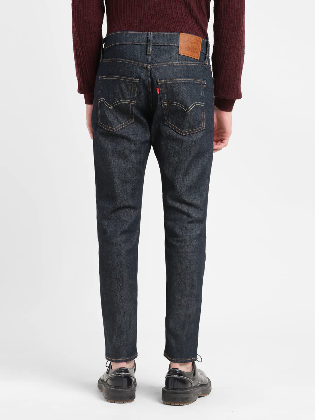 Men's 512 Indigo Slim Tapered Fit Mid Rise Jeans - Image 3