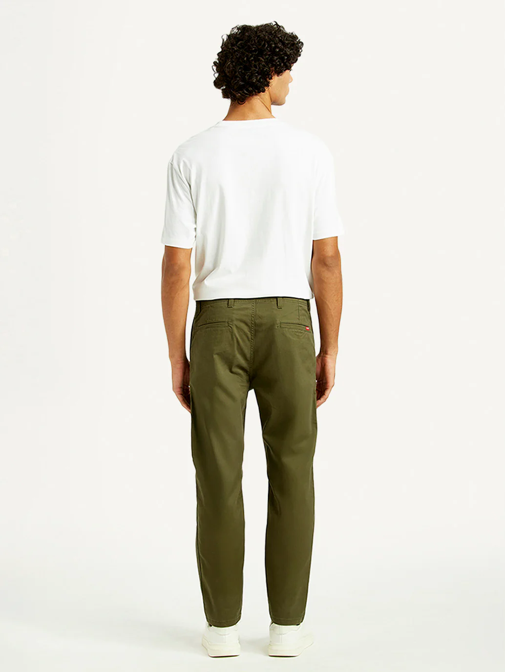 Men's 512 Olive Slim Tapered Fit Mid Rise Chinos - Image 5