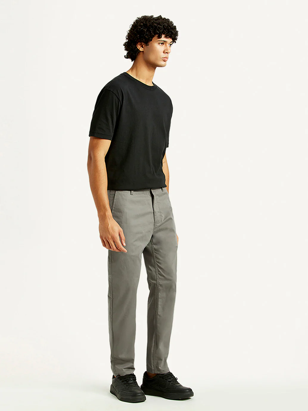 Men's 512 Grey Slim Tapered Fit Mid Rise Chinos - Image 7