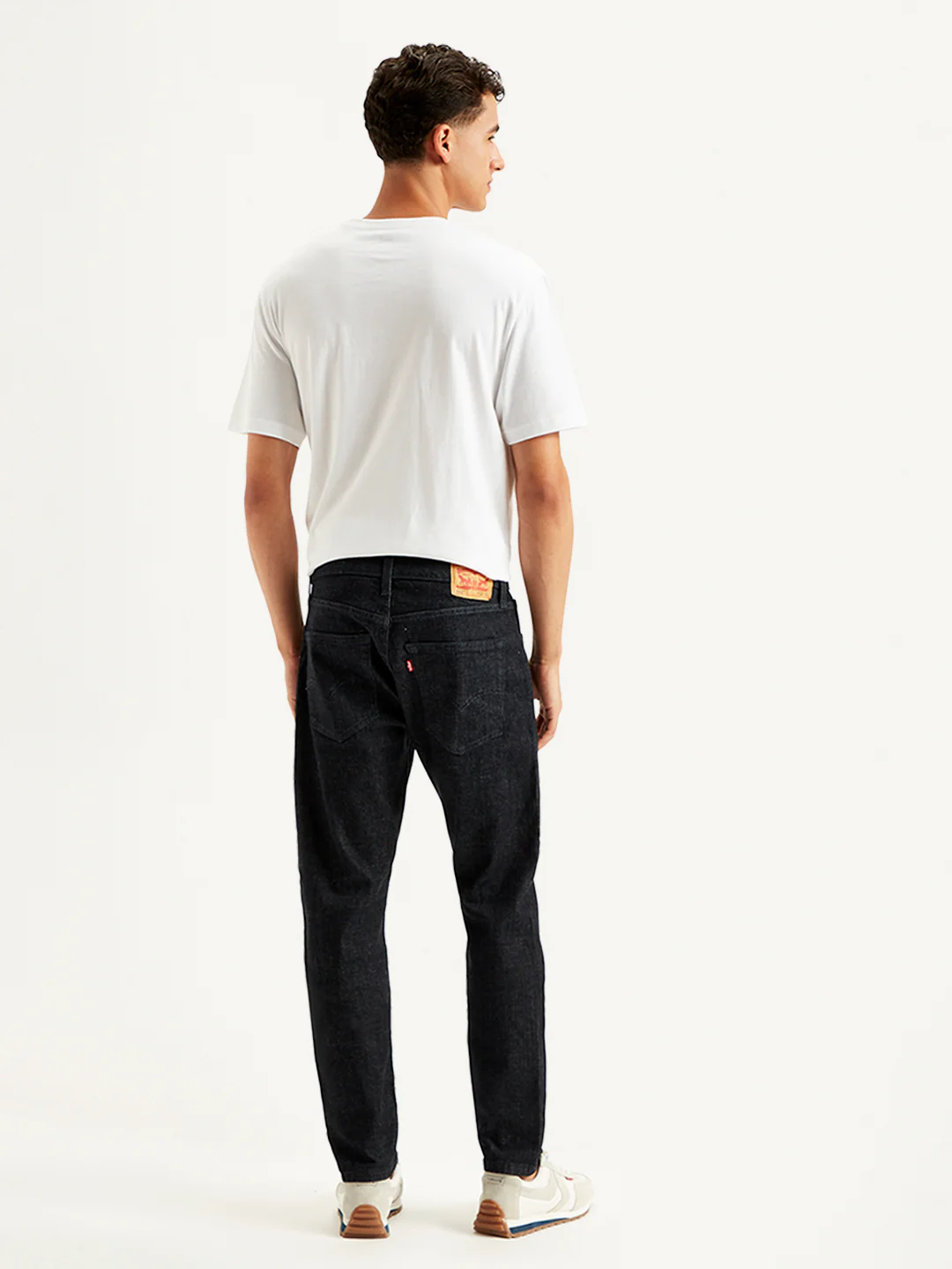 Men's 512 Navy Blue Slim Tapered Fit Mid Rise Jeans - Image 2
