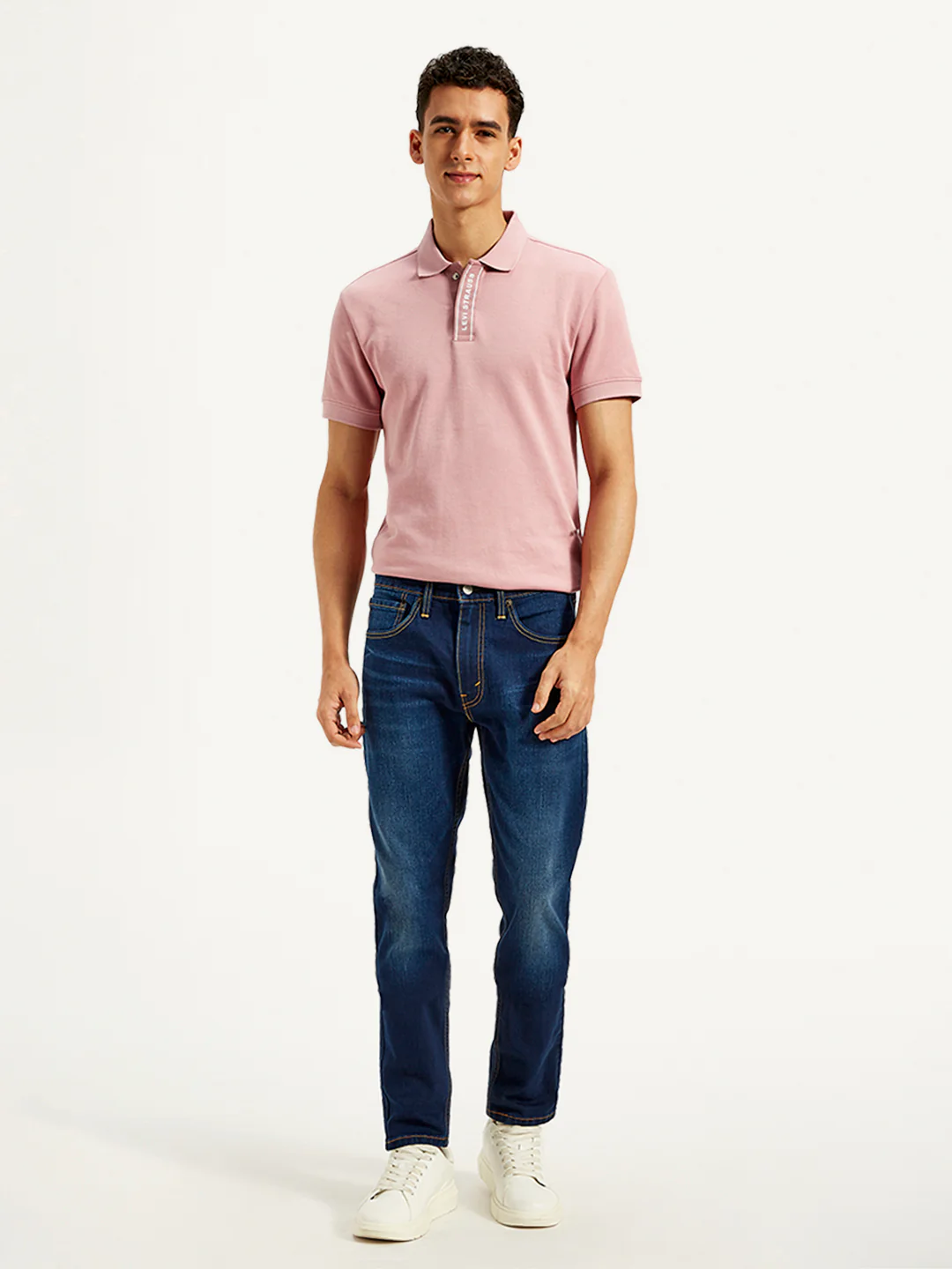 Men's 512 Blue Slim Tapered Fit Mid Rise Jeans - Image 2
