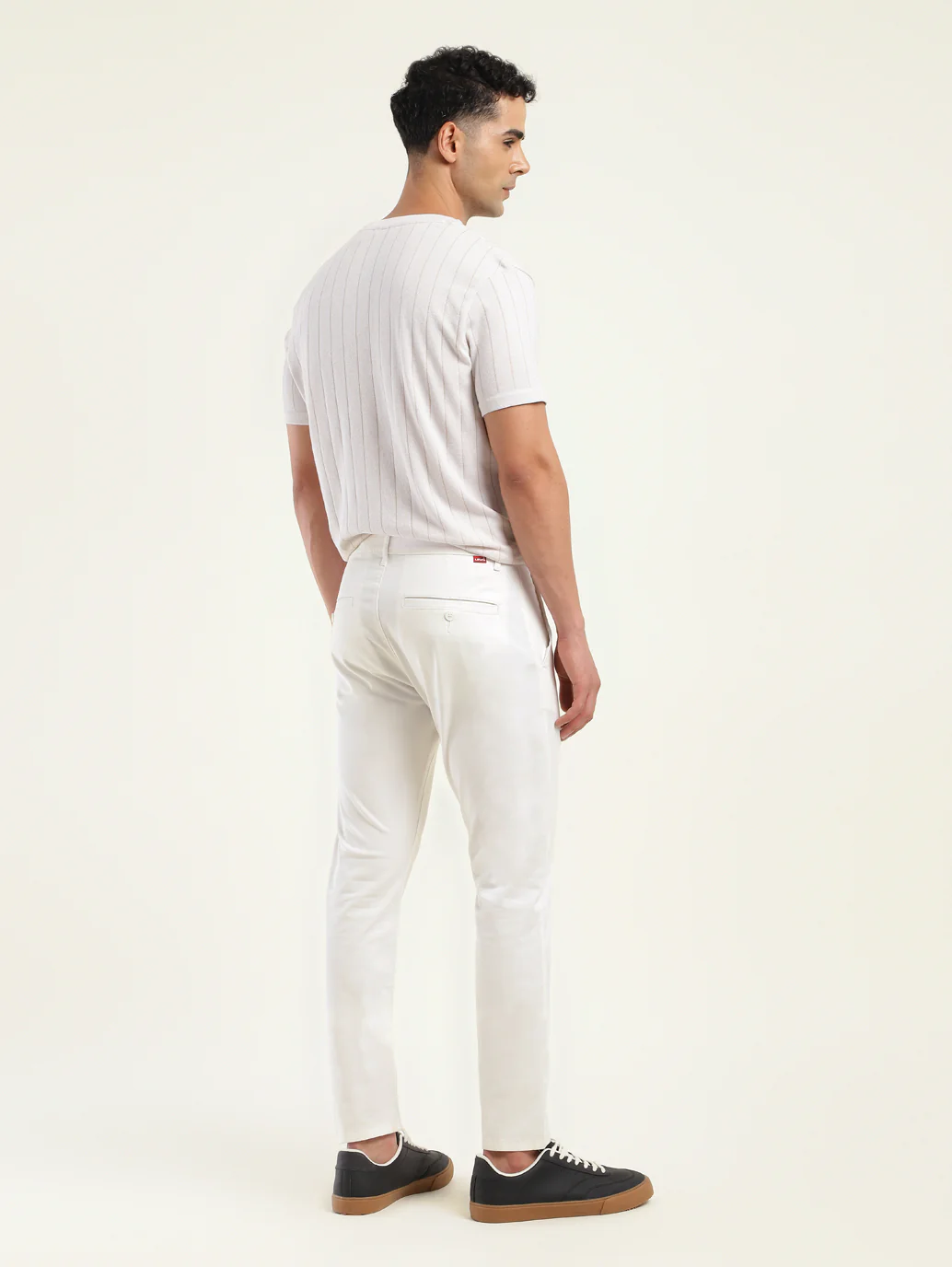 Men's 512 Slim Tapered Fit Off-White Chinos - Image 2