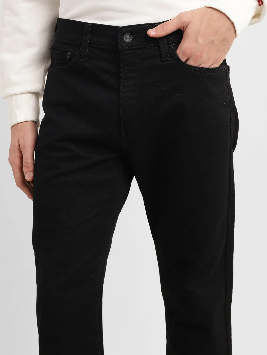 Men's 513 Black Slim Straight Fit Mid Rise Jeans - Image 7