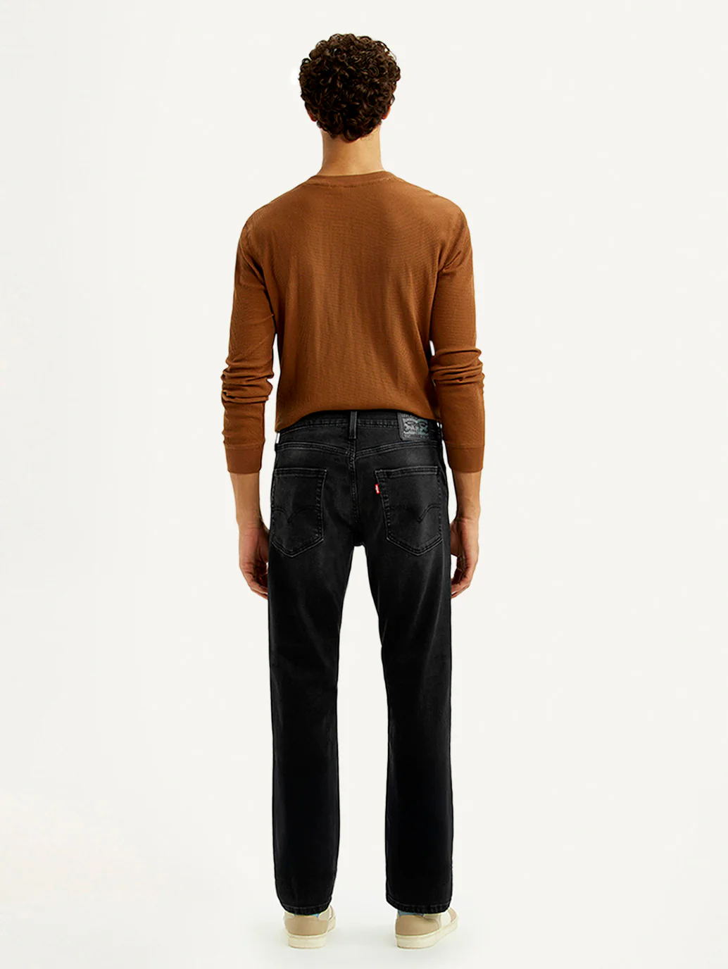 Men's 513 Black Slim Straight Fit Mid Rise Jeans - Image 5