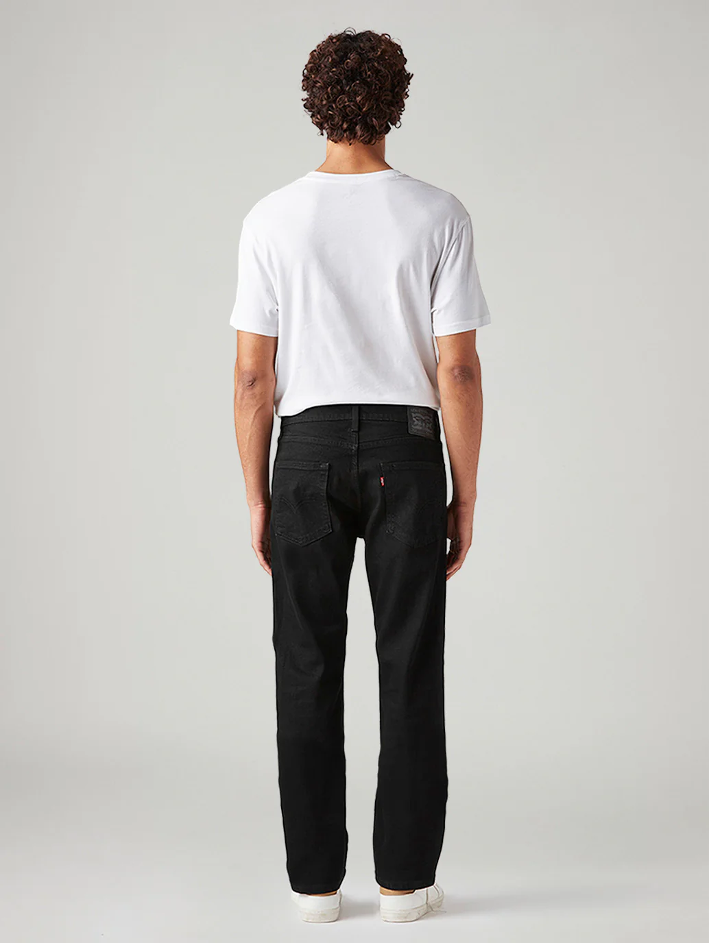 Men's 513 Black Slim Straight Fit Mid Rise Jeans - Image 4