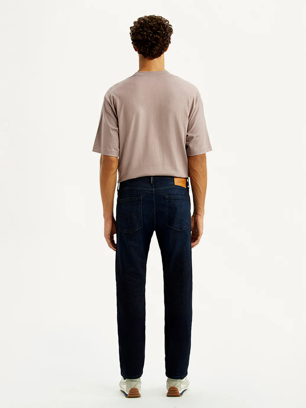 Men's 513 Dark Blue Slim Straight Fit Mid Rise Selvedge Jeans - Image 3
