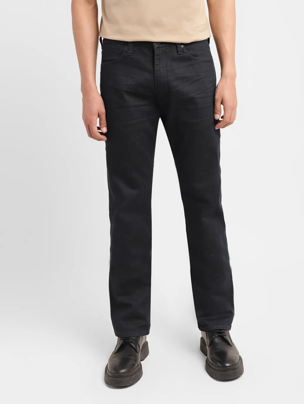 Men's Redloop 513 Blue Slim Straight Fit Mid Rise Jeans - Image 2