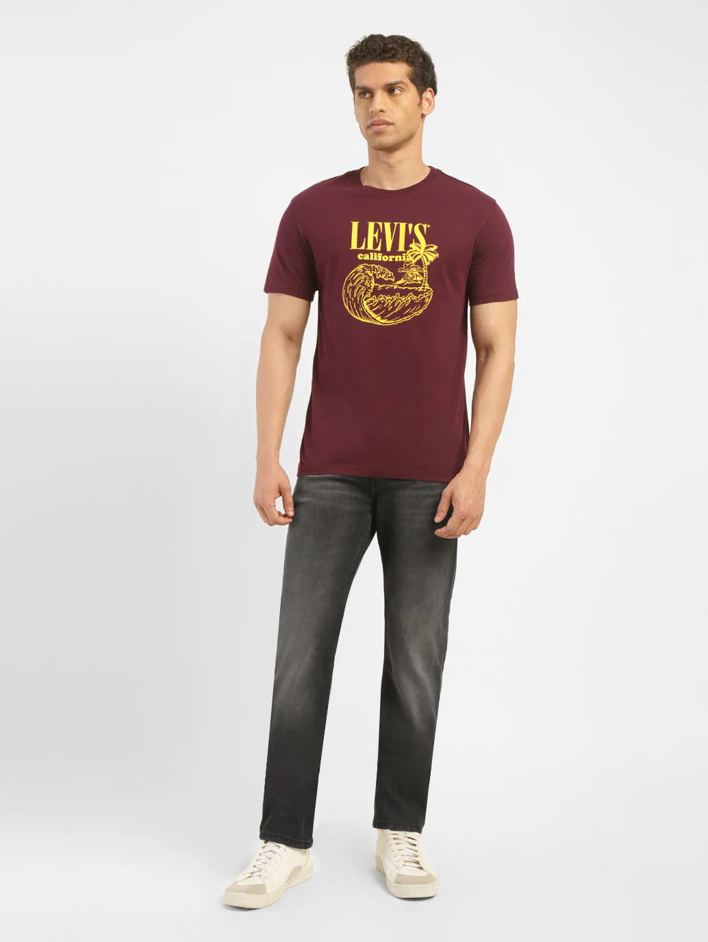 Men's 513 Charcoal Grey Slim Straight Fit Mid Rise Jeans - Image 7