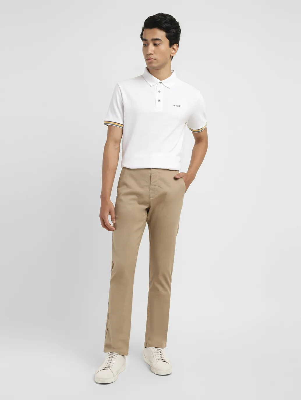 Men's 513 Khaki Slim Fit Chinos - Image 9