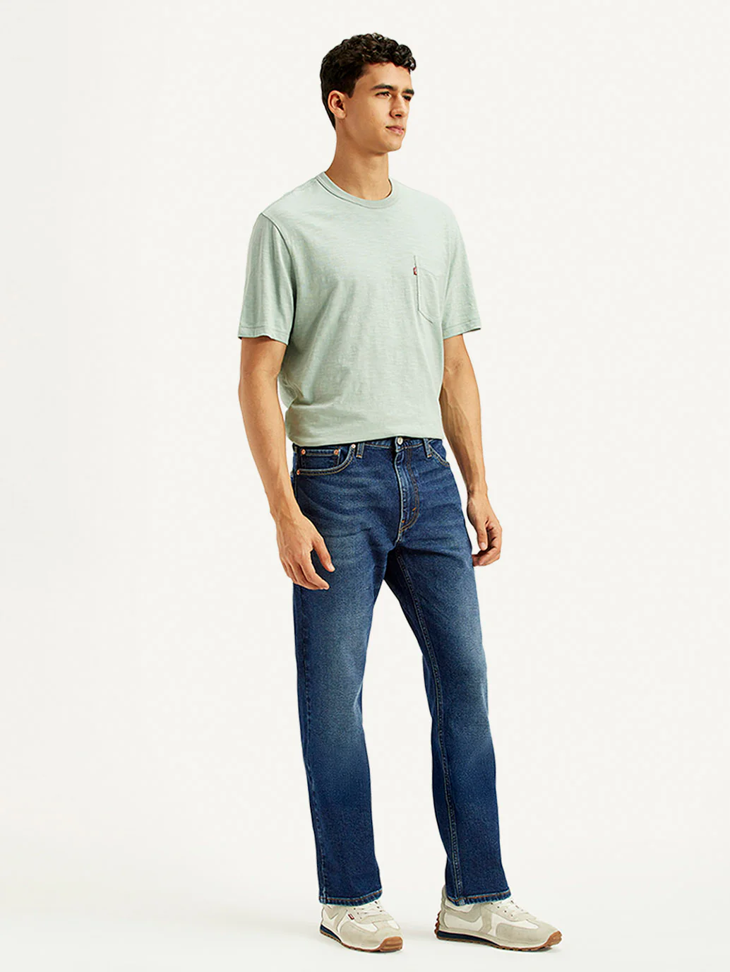 Men's 513 Light Indigo Slim Straight Fit Mid Rise Jeans - Image 7