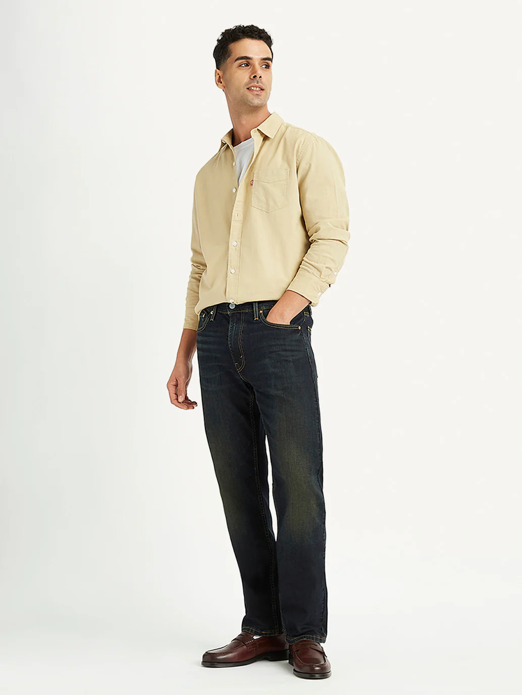 Men's 511 Black Slim Fit Mid Rise Jeans