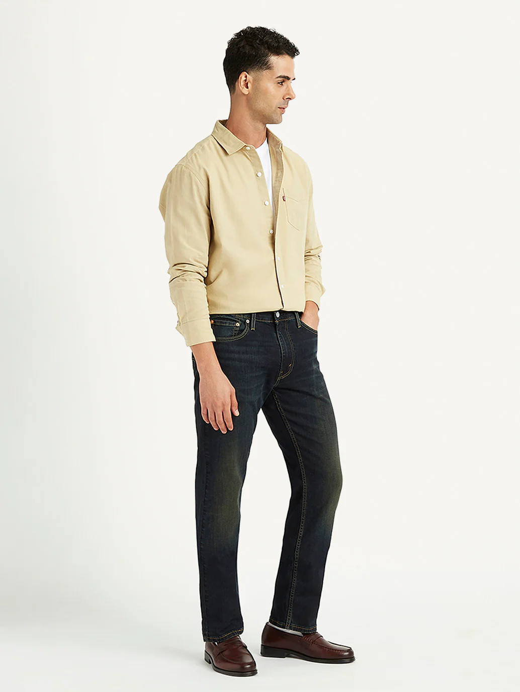 Men's 511 Black Slim Fit Mid Rise Jeans - Image 2