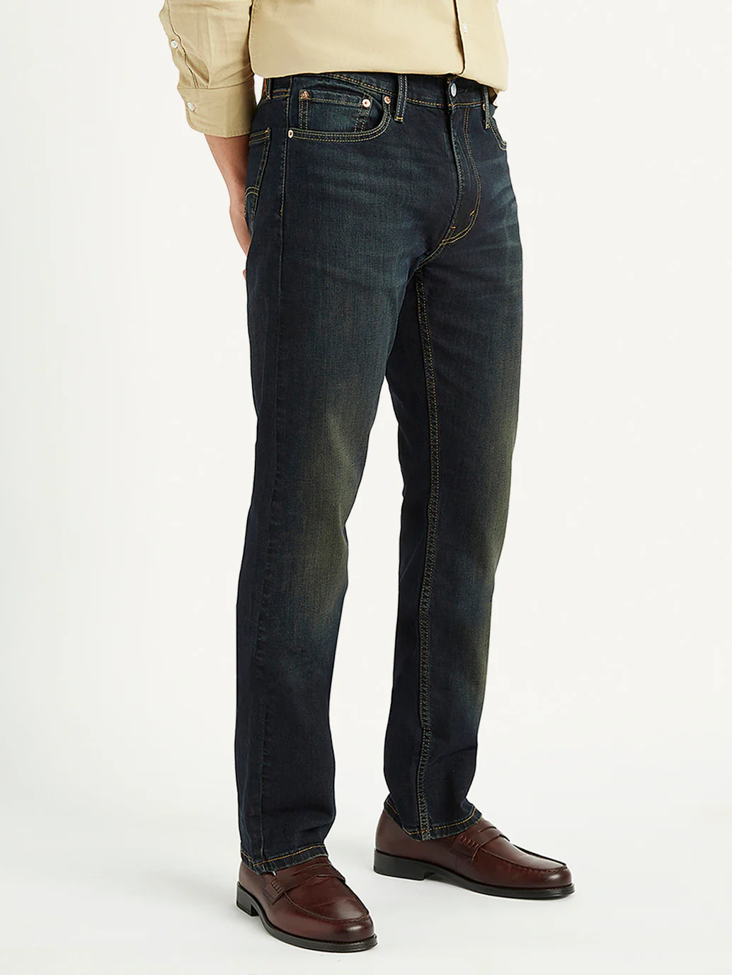 Men's 511 Black Slim Fit Mid Rise Jeans - Image 6