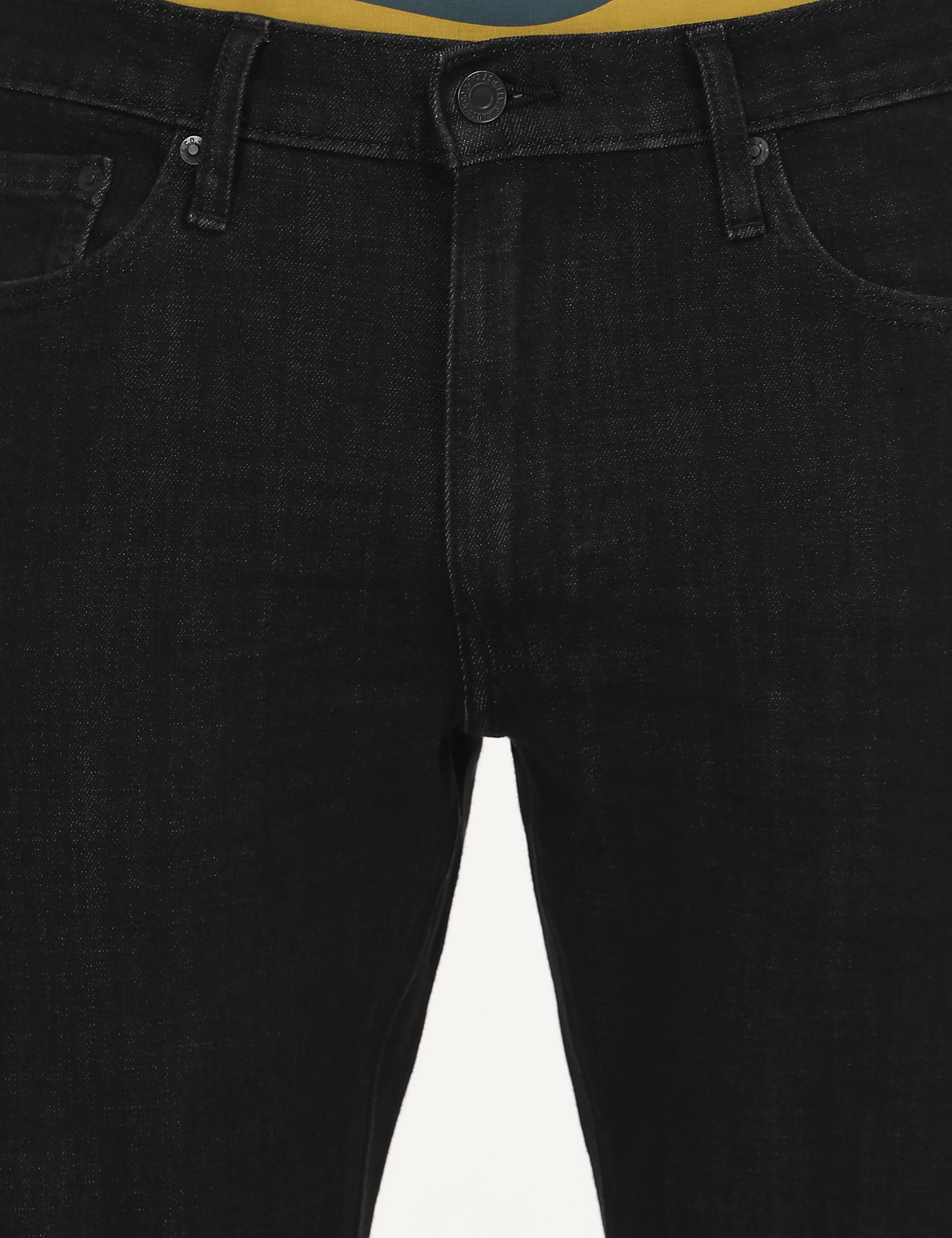 Men's 512 Black Slim Tapered Fit Mid Rise Jeans - Image 6