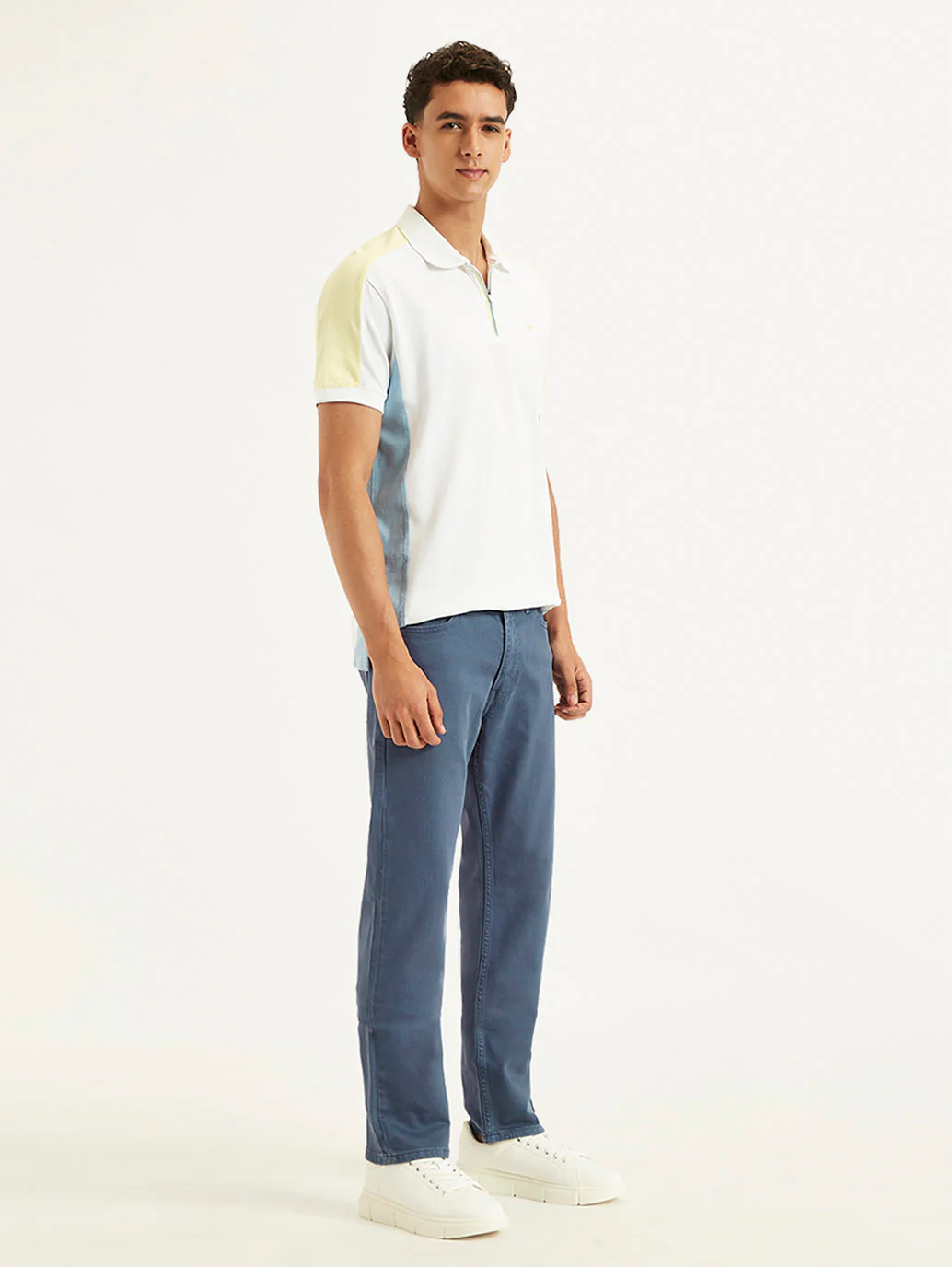 Men's 512 Blue Slim Tapered Fit Mid Rise Jeans - Image 3