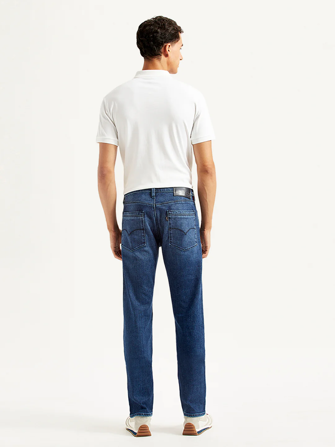 Men's Redloop 513 Slim Straight Fit Mid Rise Jeans - Image 3