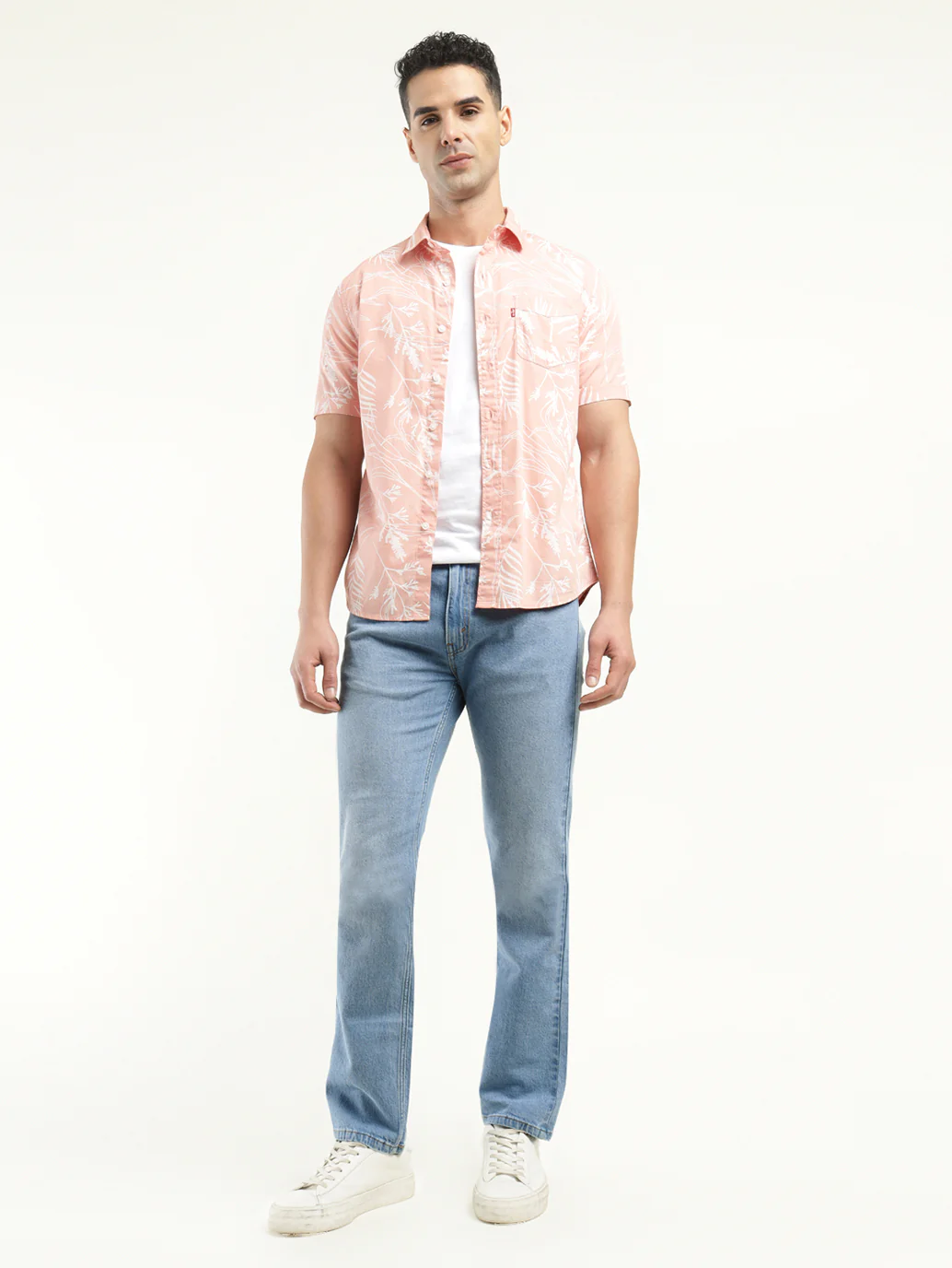 Men's 513 Indigo Slim Straight Fit Mid Rise Jeans - Image 5