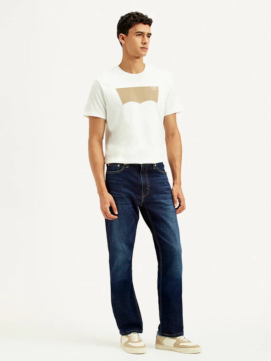 Men's 513 Indigo Slim Straight Fit Mid Rise Jeans - Image 7