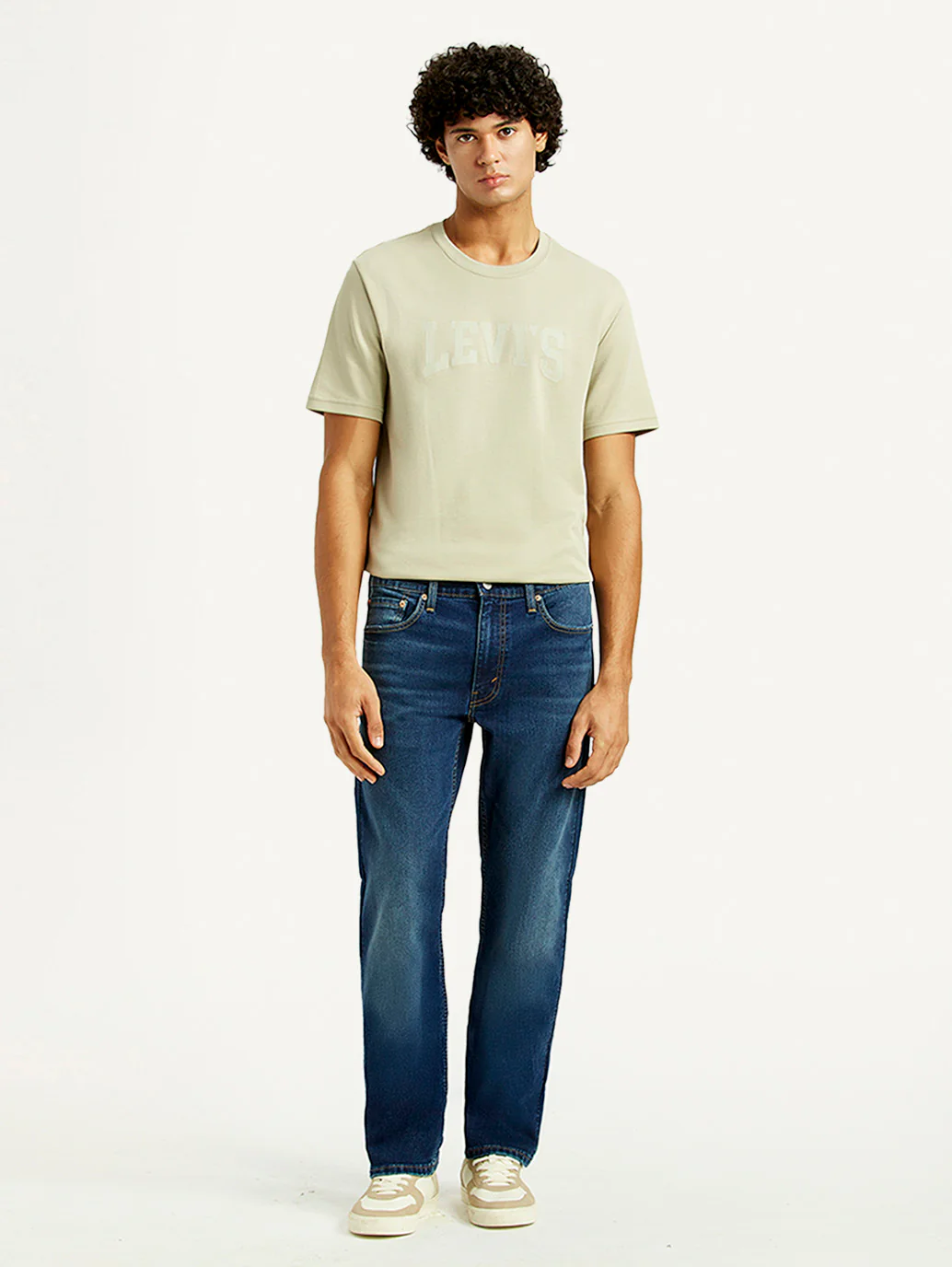 Men's 513 Dark Indigo Slim Straight Fit Mid Rise Jeans - Image 2