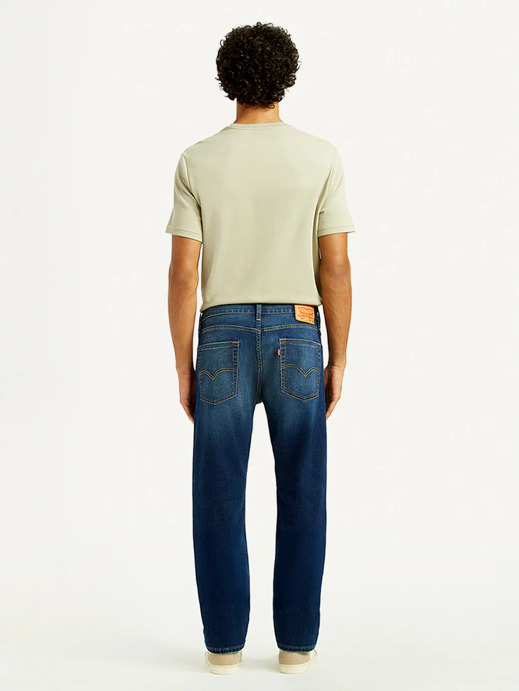 Men's 513 Dark Indigo Slim Straight Fit Mid Rise Jeans - Image 5