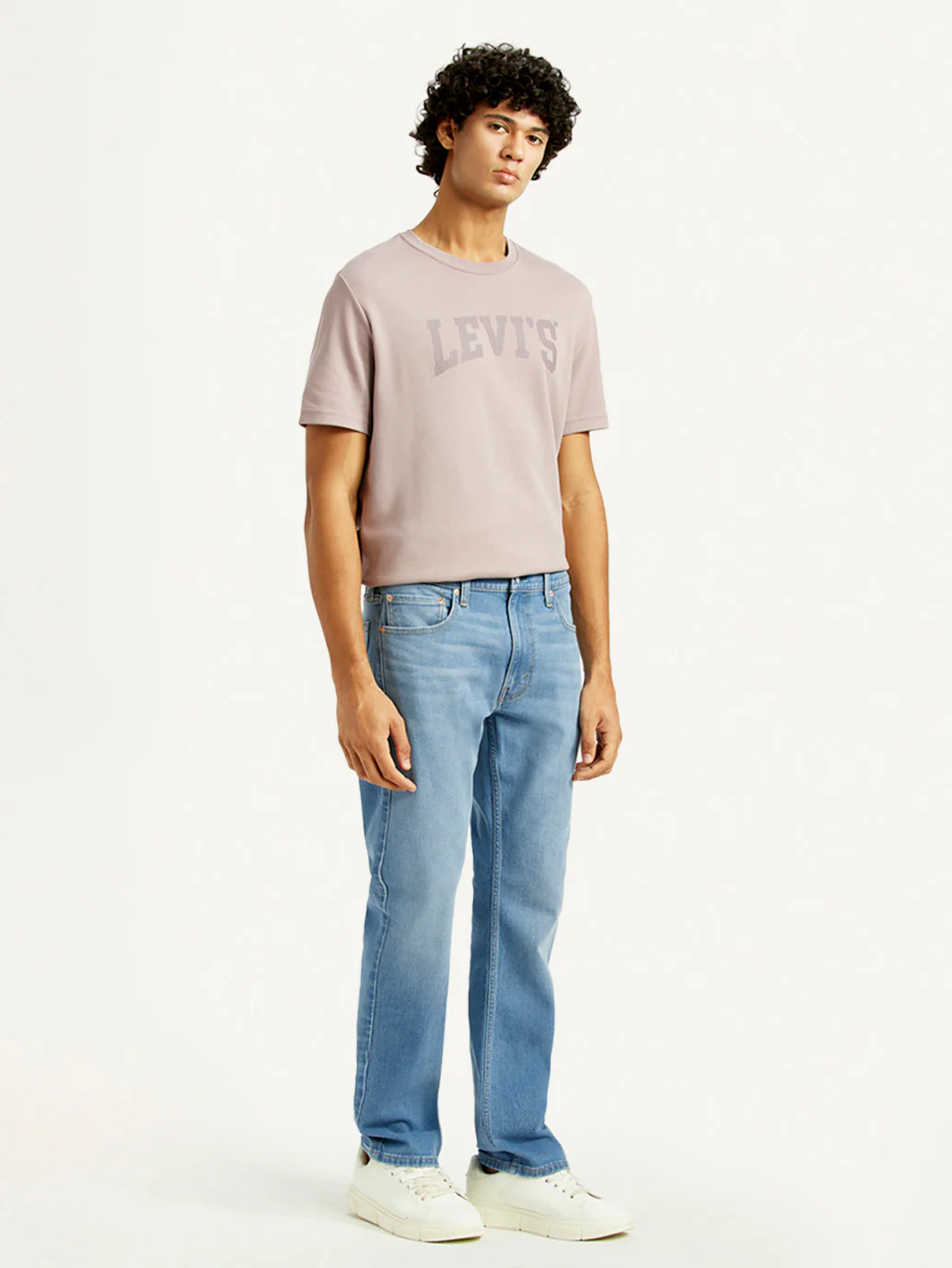 Men's 513 Med Indigo Slim Straight Fit Mid Rise Jeans - Image 7