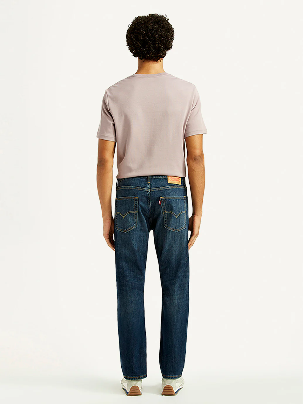 Men's 513 Dark Indigo Slim Straight Fit Mid Rise Jeans - Image 5